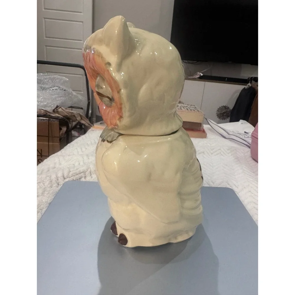 Vintage Shawnee Winking Owl Cookie Jar EUC pottery Z99‎